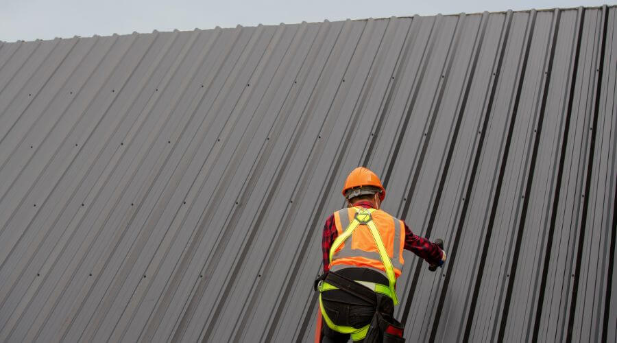 Professional metal roof installation services in Campbellsburg, KY